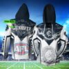 Carlton Football Club Lightning New Afl Custom 3D All Over Print Hoodie 1