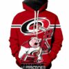 Carolina Hurricanes Hoodie 3D UltraCool Long Sleeve Gift for Fans 0