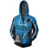 Carolina Panthers Hoodie 3D Zip Hoodie Cute Flame Balls Graphic Gifts for Fans 0