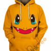 Charmander Cute Face Hoodie 3D Charmander Cute Face Hoodie 3D 0