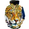 Cheetah Epic Animal Printed Hoodie 3D 0