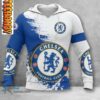 Chelsea FC All Over Printed 3D Hoodie Chelsea FC All Over Printed 3D Hoodie 0