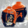 Chicago Bears Custom Sport All Over Print Hoodie 3D 2 0
