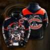 Chicago Bears Custom Sport All Over Print Hoodie 3D 9 0