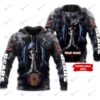 Chicago Bears Skull NFL Custom 3D All Over Print Hoodie 1