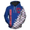 Chicago Cubs Hoodie 3D Baseball Gift for Fans MLB 0