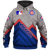Chicago Cubs Hoodie 3D Baseball Zip Hoodie for Fan MLB 0
