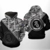 Chicago White Sox MLB Camo Team 3D Hoodie 0