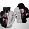 Chicago White Sox MLB US Flag Skull 3D Hoodie Chicago White Sox MLB US Flag Skull 3D Hoodie 0