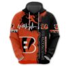 Cincinnati Bengals 3D All Over Print Zip Hoodie for Nfl Fans Cincinnati Bengals 3D All Over Print Zip Hoodie for Nfl Fans 0