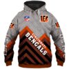 Cincinnati Bengals Hoodie 3D Zip Hoodie Pullover Size S-5Xl Cincinnati Bengals Hoodie 3D Zip Hoodie Pullover Size S5Xl 0