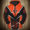 Cincinnati Bengals Hoodie Lightning Graphic Gifts for Fans 0