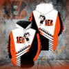 Cincinnati Bengals Snoopy Hoodie 3d 0