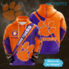 Clemson Hoodie 3D Go Tigers Custom Name Clemson Gift 0