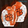 Clemson Hoodie 3D Paw Clemson Tigers Gift 0