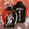 Cleveland Browns Custom Sport All Over Print Hoodie 3D 1 0