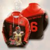 Cleveland Browns Custom Sport All Over Print Hoodie 3D 11 0