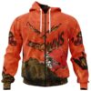 Cleveland Browns Hoodie 3D Devil Eyes Gift for Fans 0
