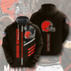 Cleveland Browns Hoodie 3D Zip Hoodie 3 Lines Graphic Gift for Fans Cleveland Browns Hoodie 3D Zip Hoodie 3 Lines Graphic Gift for Fans 0
