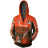 Cleveland Browns Hoodie 3D Zip Hoodie Cute Flame Balls Graphic Gifts for Fans Cleveland Browns Hoodie 3D Zip Hoodie Cute Flame Balls Graphic Gifts for Fans 0