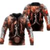 Cleveland Browns Hoodie 3D Zip Hoodie Death Smoke Graphic Gifts for Fans Cleveland Browns Hoodie 3D Zip Hoodie Death Smoke Graphic Gifts for Fans 0