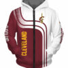 Cleveland Cavaliers Hoodie 3D Zip Hoodie for Fans 0