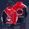 Cleveland Indians Custom Sport All Over Print Hoodie 1 0