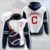 Cleveland Indians Hoodie 3D Zip Hoodie Flame Balls Graphic Gifts for Fans Cleveland Indians Hoodie 3D Zip Hoodie Flame Balls Graphic Gifts for Fans 0