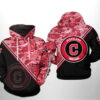 Cleveland Indians MLB Camo Team 3D Hoodie 0