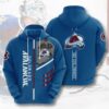 Colorado Avalanche Custom Hoodie 3D Colorado Avalanche Custom Hoodie 3D 0