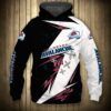Colorado Avalanche Hoodie 3D Thunder Design Pullover Nhl 0
