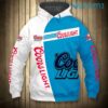 Coors Light Hoodie 3D Blue White Beer Lovers Gift Coors Light Hoodie 3D Blue White Beer Lovers Gift 0