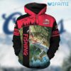 Coors Light Hoodie 3D Fishing On The River Gift For Beer Lovers 0