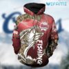 Coors Light Hoodie 3D Fishing Paint Splash Beer Lovers Gift Coors Light Hoodie 3D Fishing Paint Splash Beer Lovers Gift 0