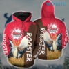 Coors Light Hoodie 3D Red Rooster Beer Lovers Gift 0