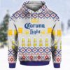 Corona Light Beer Print Ugly Christmas Hoodie 3D Corona Light Beer Print Ugly Christmas Hoodie 3D 0