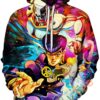 Cosplay Jojo?s Bizarre Adventure Print Pullover With Front Pocket Hoodie All Over Print Hoodie 3D 4 Cosplay Jojos Bizarre Adventure Print Pullover With Front Pocket Hoodie All Over Print Hoodie 3D 4 0