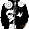 Cosplay Naruto Print Pullover With Front Pocket All Over Print Hoodie 3D 7 0