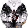 Cosplay Print Pullover Front Pocket Hoodie 3D 0