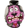 Courage The Cowardly Dog Courage Dog Hoodie 3D 0