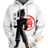 Crimson Goku Hoodie 3D 0