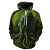 Cthulhu Nerd Gaming Hoodie 3D 0