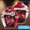 Custom Name 49ers Skull Hoodie 3D San Francisco 49ers Gift Custom Name 49ers Skull Hoodie 3D San Francisco 49ers Gift 0