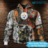 Custom Pittsburgh Steelers Hoodie 3D Wildfire Death Hunting Steelers Gift Custom Pittsburgh Steelers Hoodie 3D Wildfire Death Hunting Steelers Gift 0