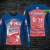 Customized Sydney Roosters NRL 3D All Over Print Hoodie with Personalized Name 1