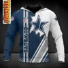 Dallas Cowboys 3D Football NFL Hoodie 0