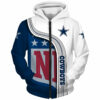 Dallas Cowboys 3D Hoodie Pullover Zip Hoodie Nfl for Fans 0