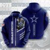 Dallas Cowboys Custom All Over Print Hoodie 3D 0