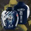 Dallas Cowboys Custom Sport All Over Print Hoodie 3D 10 0