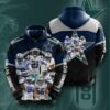 Dallas Cowboys Custom Sport All Over Print Hoodie 3D 11 Dallas Cowboys Custom Sport All Over Print Hoodie 3D 11 0